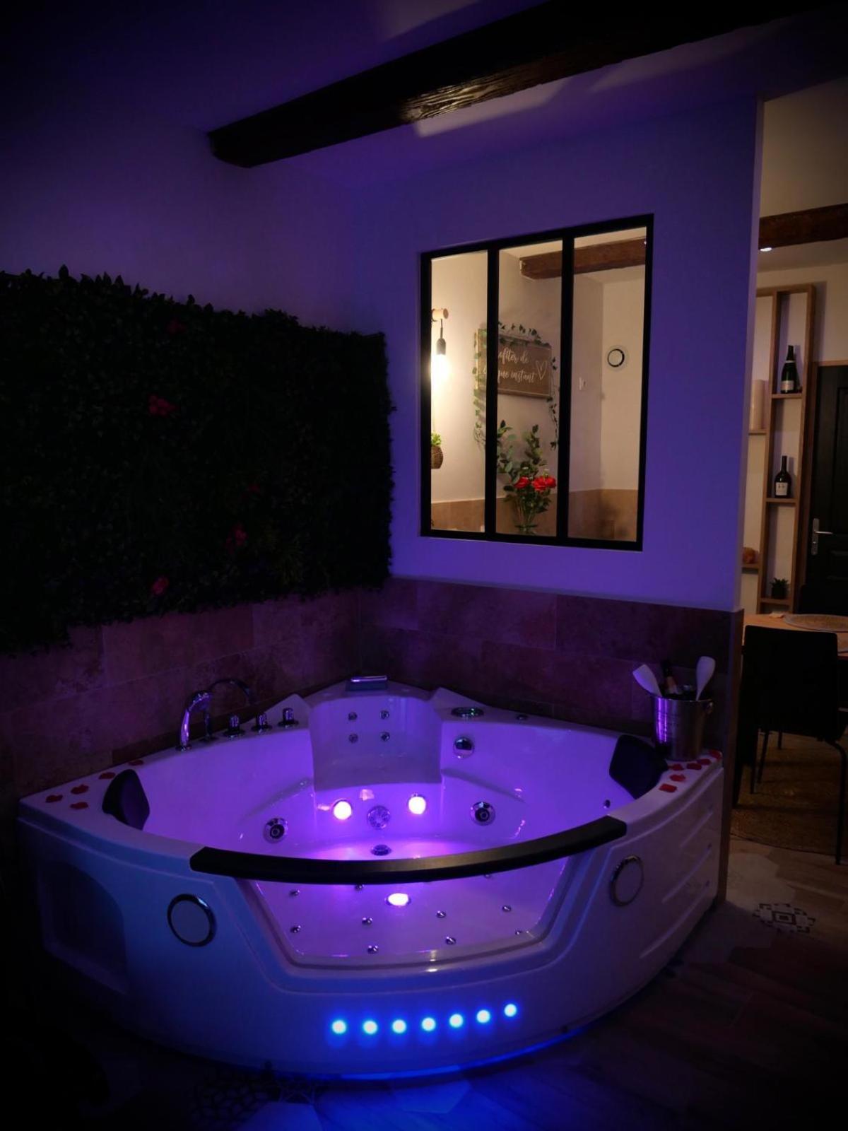 Maison Prestige Le Donjon Des Plaisirs Jacuzzi Montluel Extérieur photo